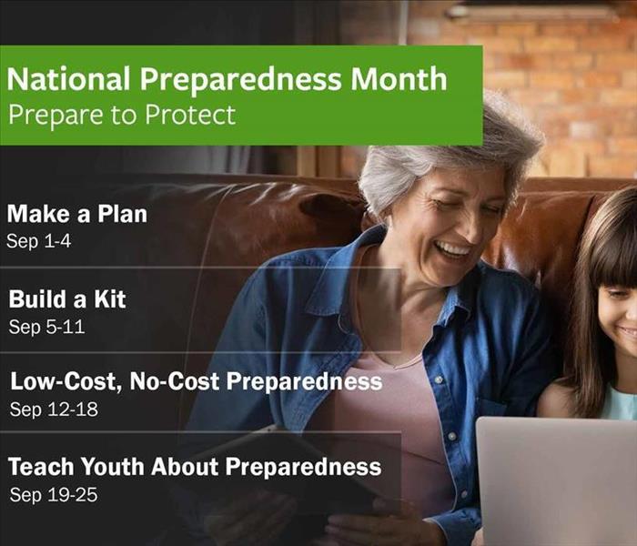 graphic for national preparedness month